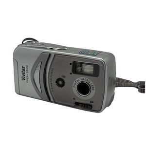 Vivitar ViviCam 5100 Digital Camera Silver 5.0MP 4x Zoom 1.5 LCD Y2K Tested